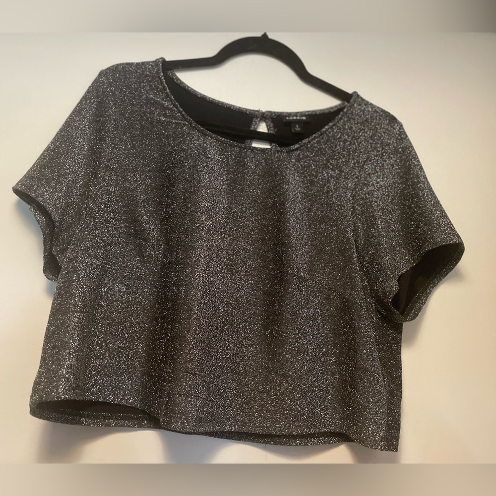 Torrid Sparkly Crop Top Size 1